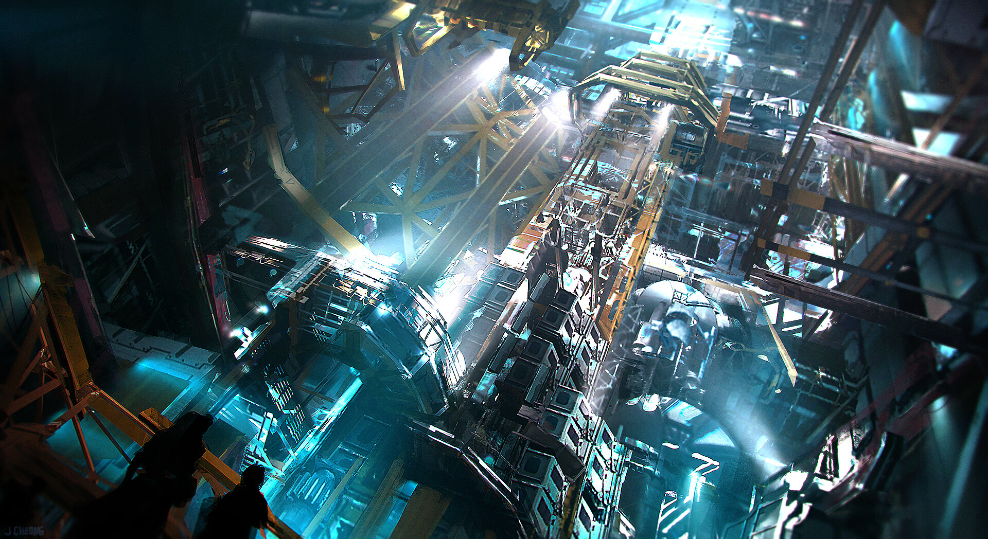 一组高质量的场景插画作品!从古典到科幻风格多样很有视觉冲击力