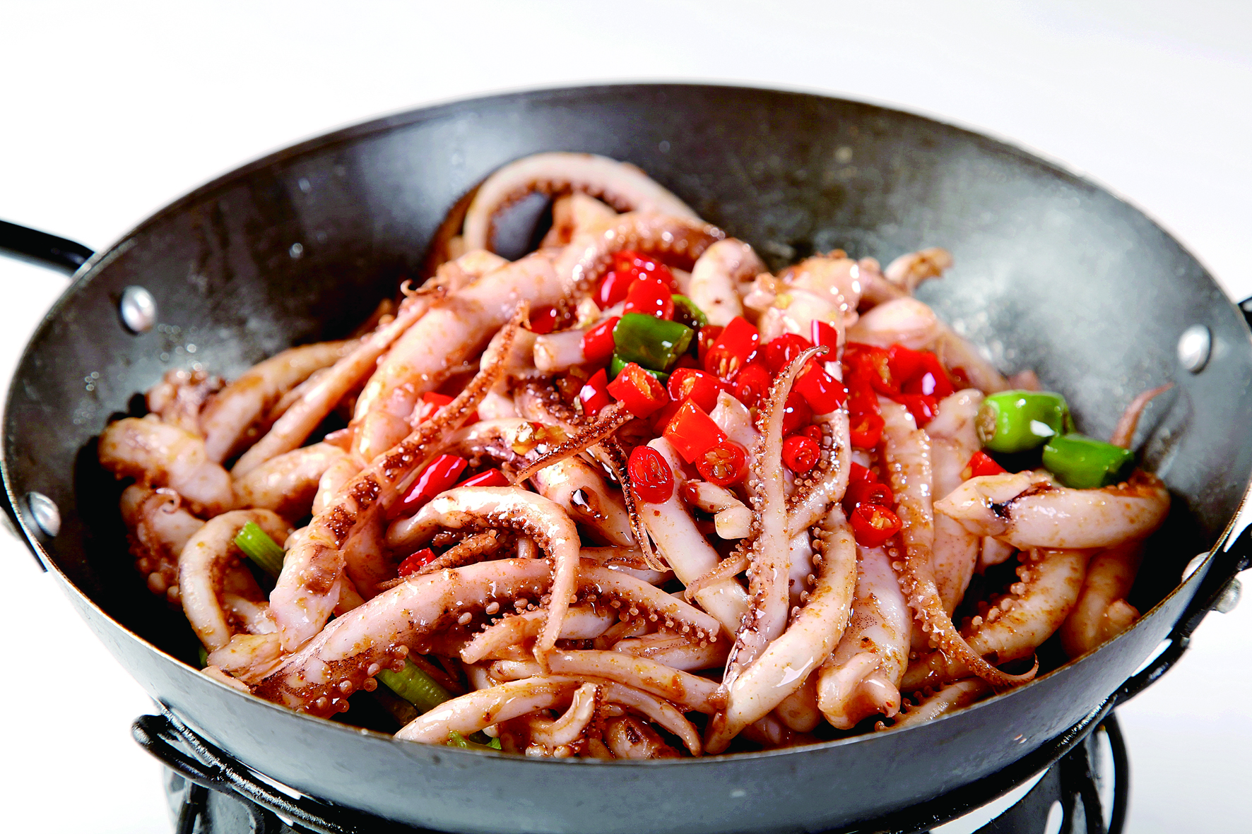 每日推荐六道菜:特别馋这几道菜 干锅鱿鱼须