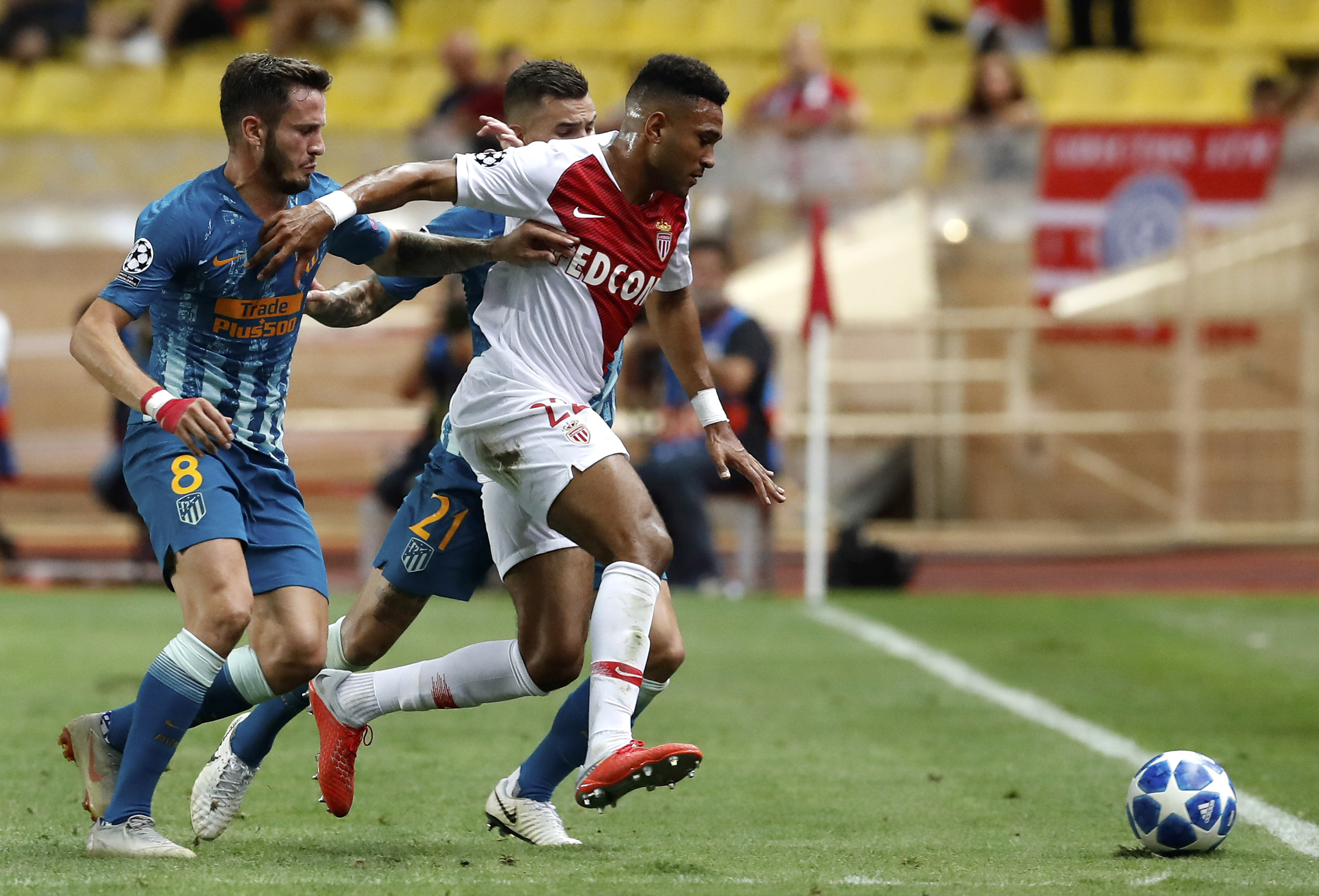 足球——欧冠:马竞胜摩纳哥(3)