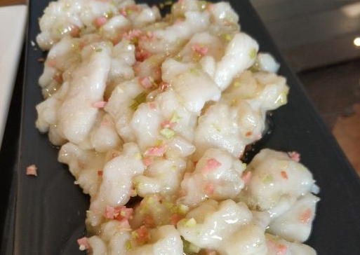 美味鲁菜,油爆鱼芹,口味鲜嫩滑爽