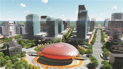 上城区 望江地区拔地而起一座望江新城