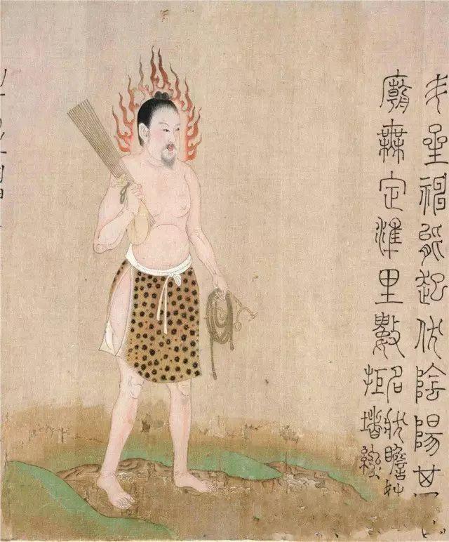 南朝画界超人张僧繇,善于创新,巧取书法用笔入画,画龙点睛
