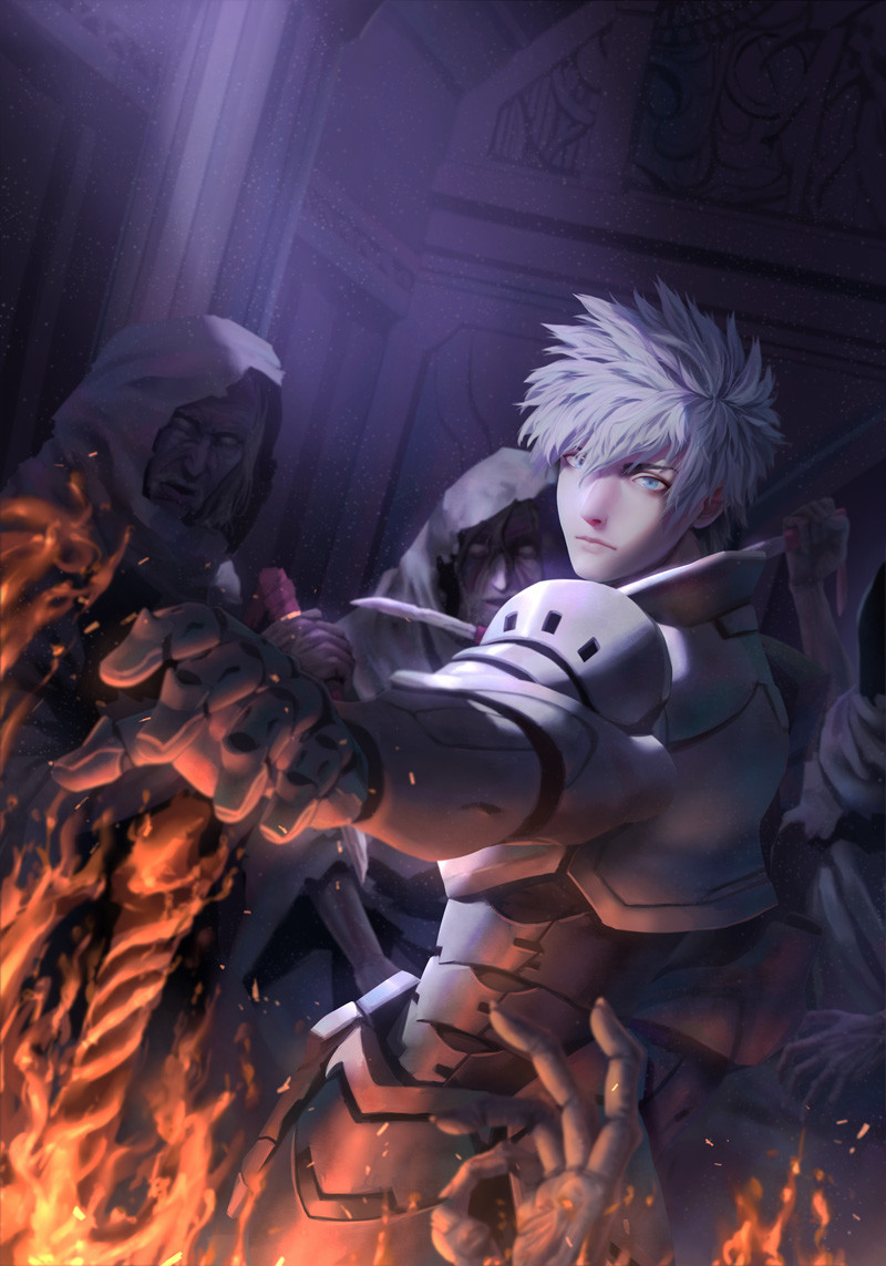 这组画风扎实的同人插画作品是来自于我国澳门地区的