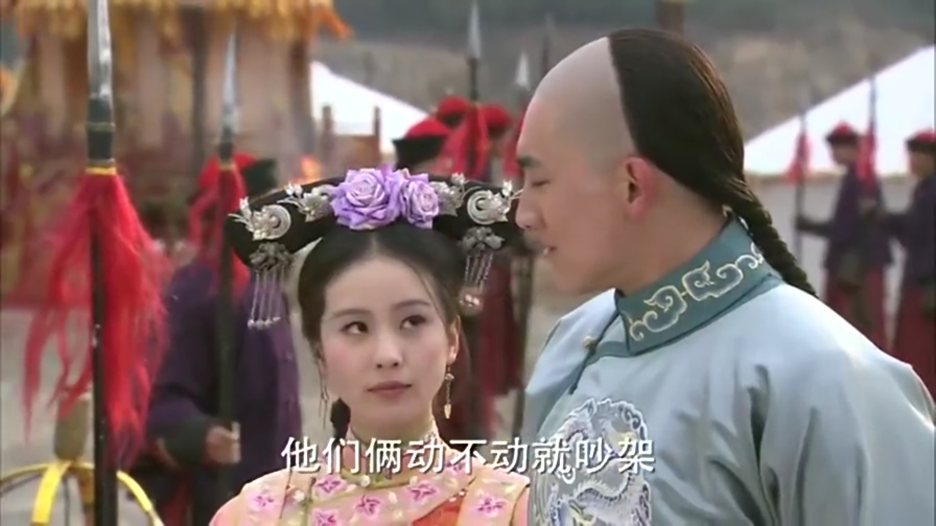 步步惊心:佐鹰训鹰出场,敏敏遇见了自己的太阳,不比十三阿哥差