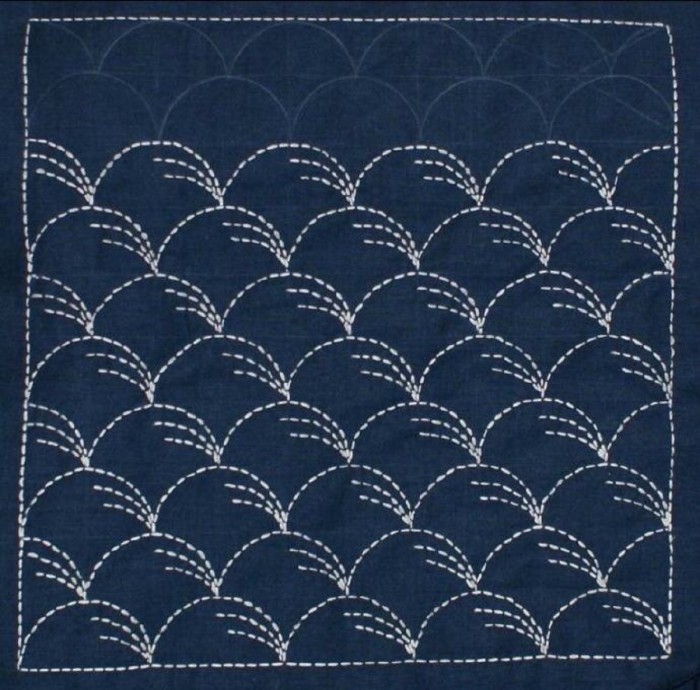 刺子绣2:50款刺子绣图案,针法简单易学,零基础也能轻松刺绣