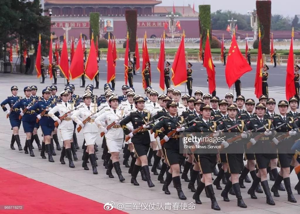 英姿飒爽!三军仪仗队退伍女兵的军旅人生