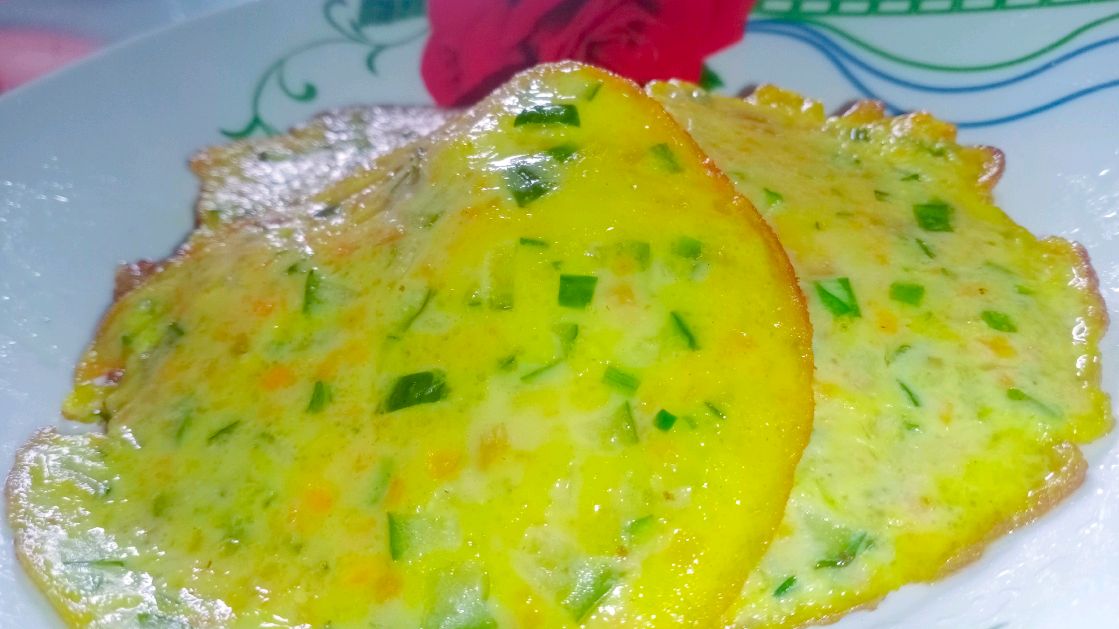 儿童早餐饼青瓜鸡蛋饼,做法简单,非常好吃