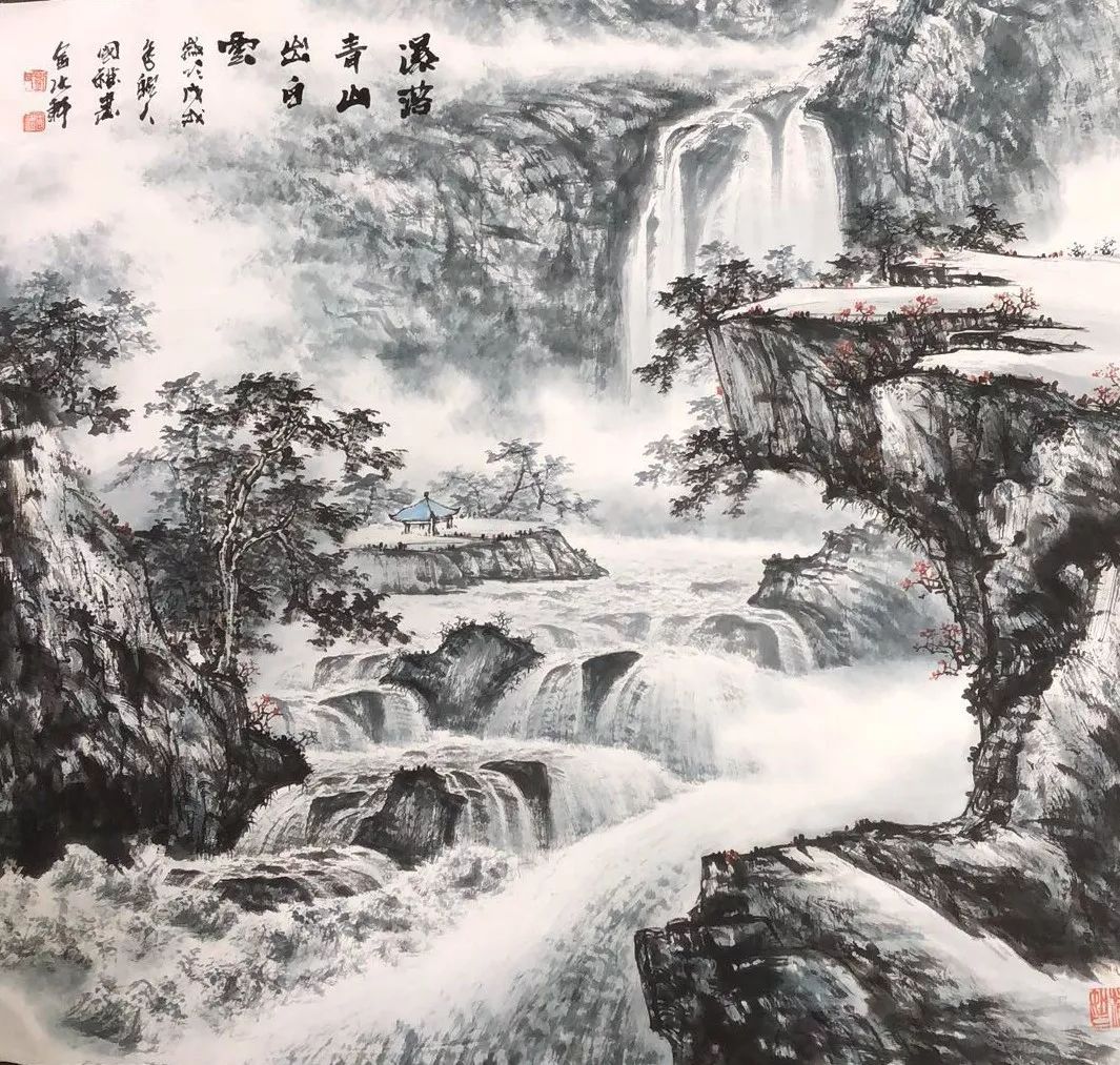 往今来南方山水画代表性画家的风格特征,特别是代表性画派的风格特征