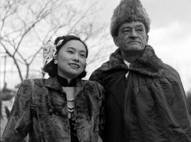 她是民国22岁战地女记者,嫁给相差32岁老空军,结婚10年守寡60年