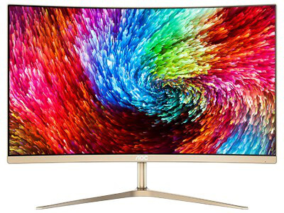 "弯"一点看电影更爽,aoc曲面显示器盘点