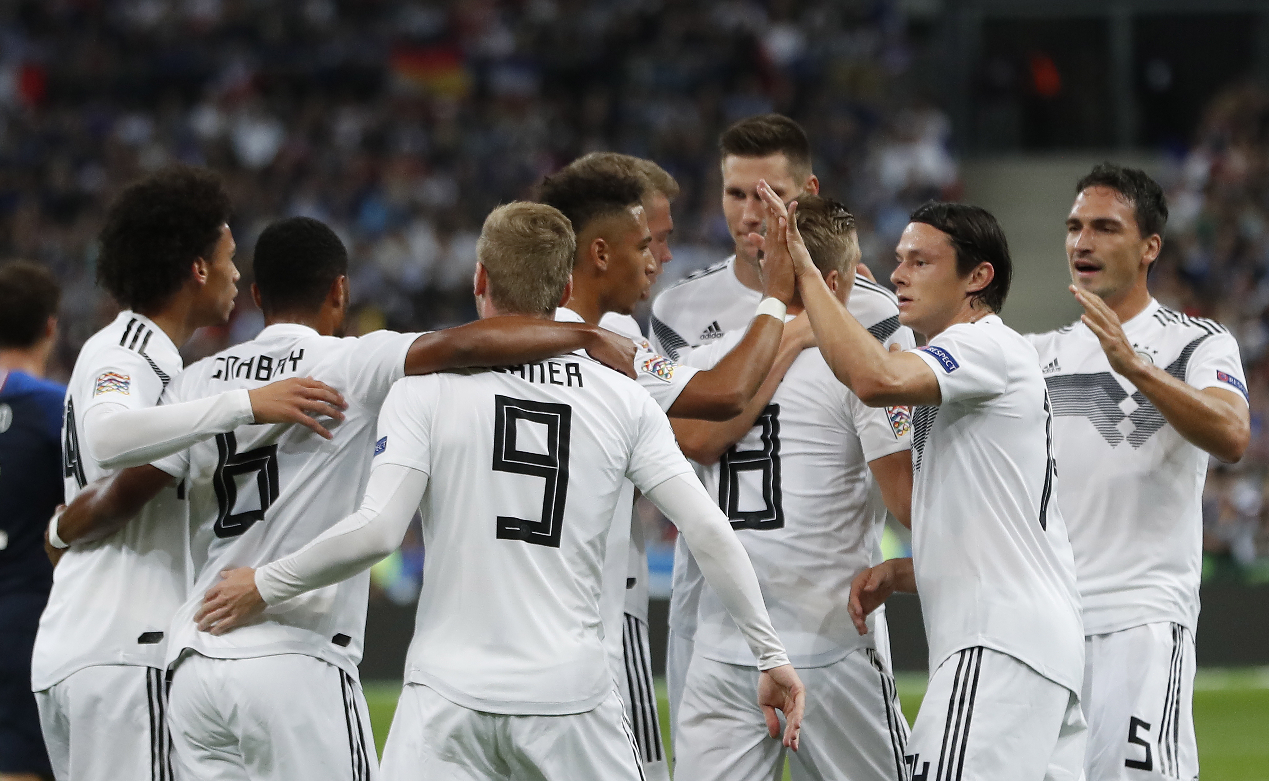 足球——欧洲国家联赛:法国胜德国(2)