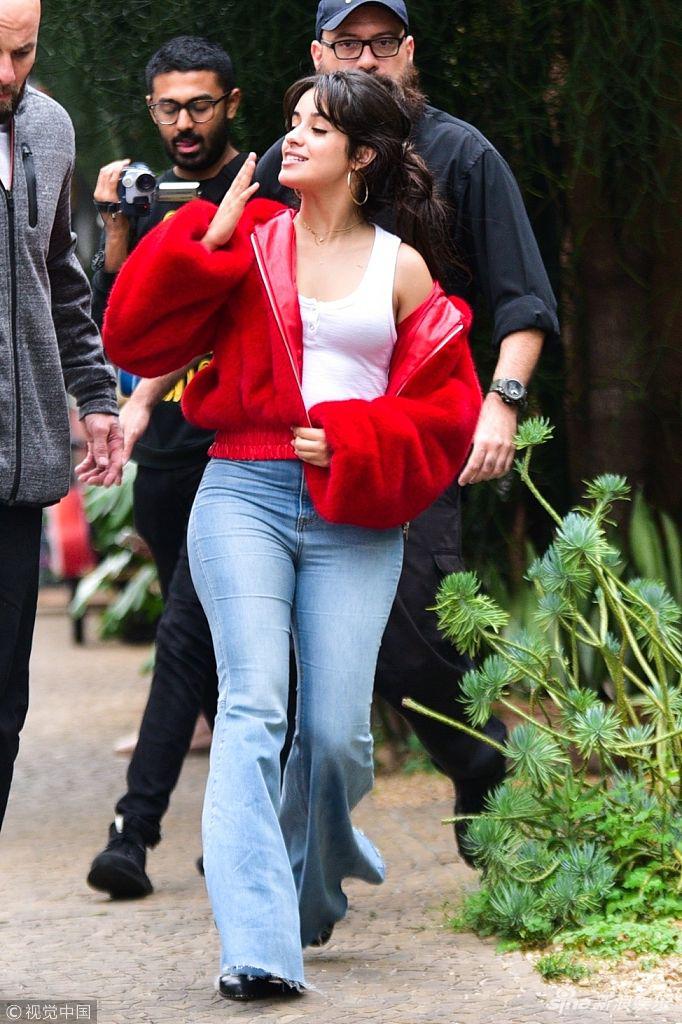 当地时间2018年10月15日,巴西圣保罗,  "卡妹"卡米拉卡贝洛(camila