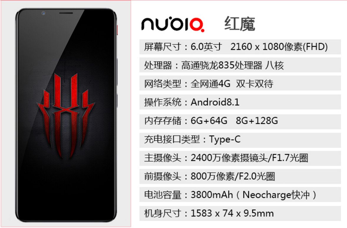 红魔mars电竞手机主打整体的游戏体验,因此加入了3d环绕立体游戏音效