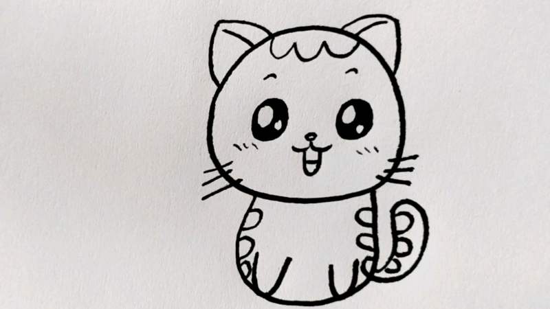小猫画 haokan.baidu.com