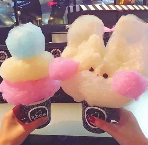 带你发现有趣美食之彩虹棉花糖冰激凌!