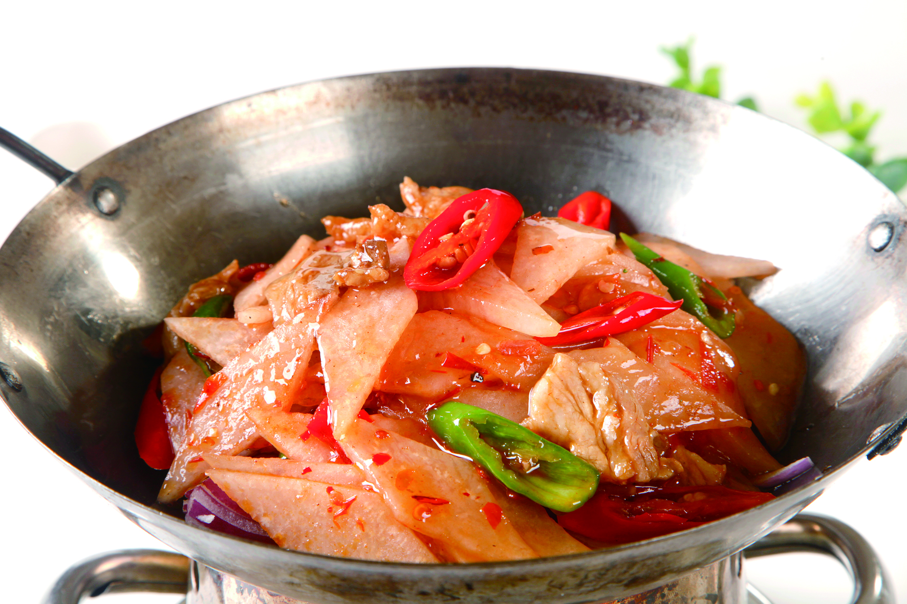 每日推荐六道菜:寒冷的冬天,精选六道美味干锅菜(1) 干锅萝卜片