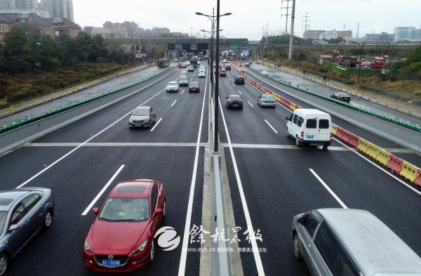 杭州上塘高架康桥路至上塘路段通车