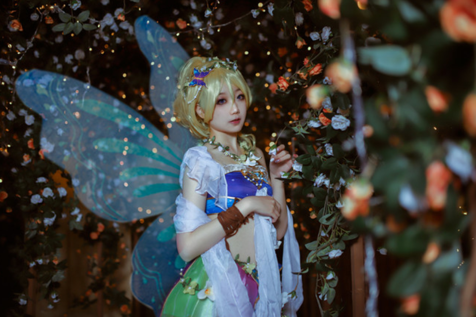 绚濑绘里花妖精觉醒cos精选壁纸