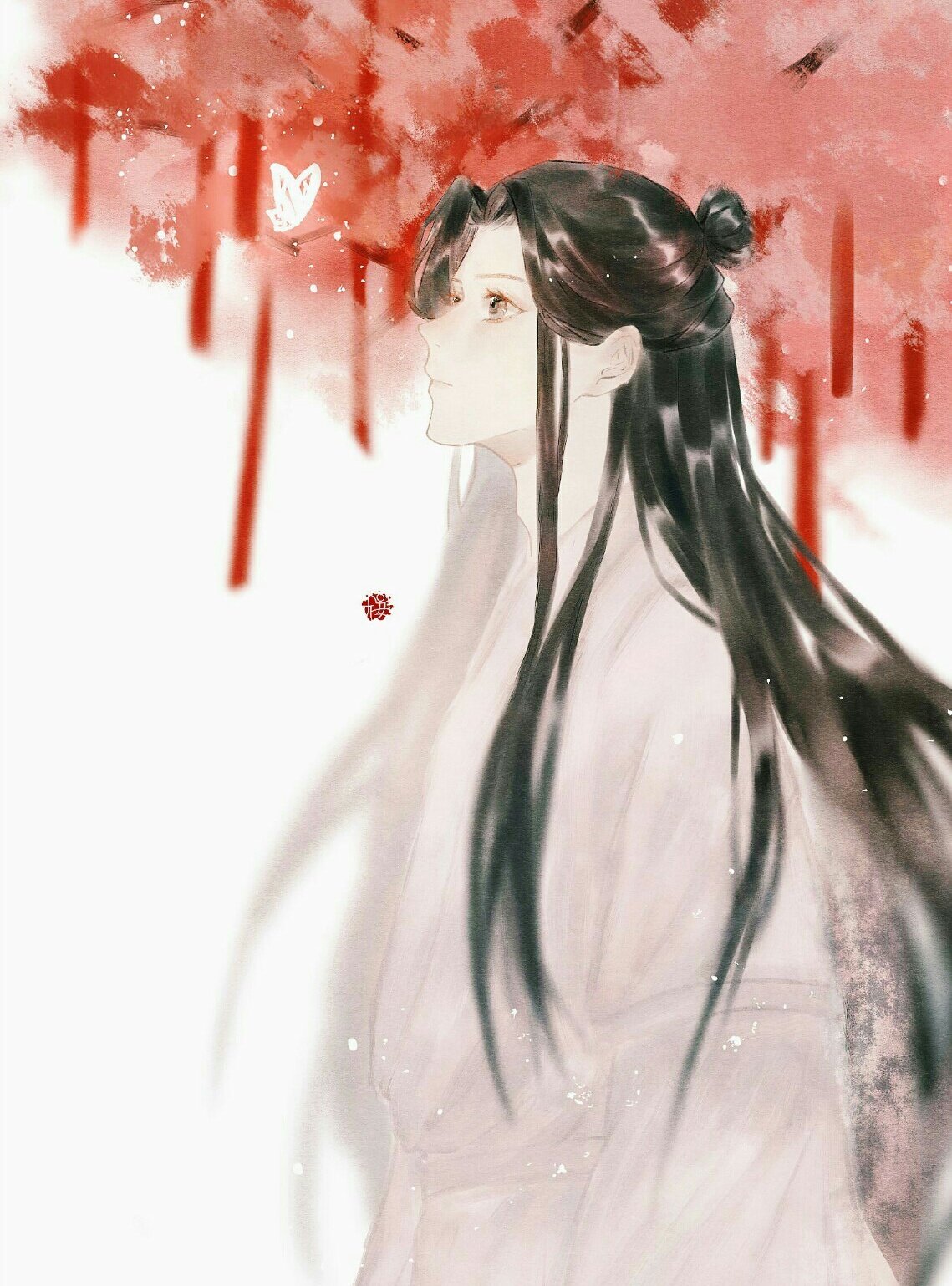 天官赐福动漫唯美古风壁纸,最初不相识,最终不相见!