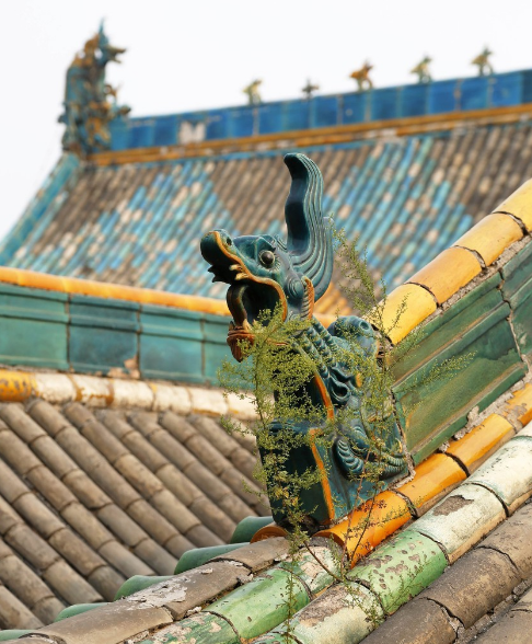 古建筑屋顶上的装饰艺术——飞檐走兽,展现着古建文化的独特魅力