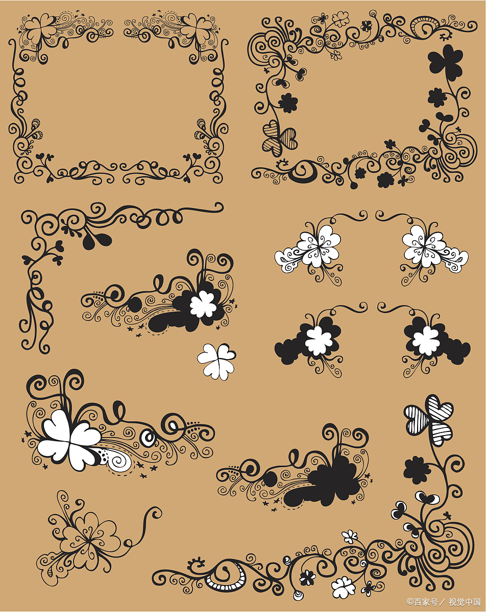 花边边框简单又漂亮