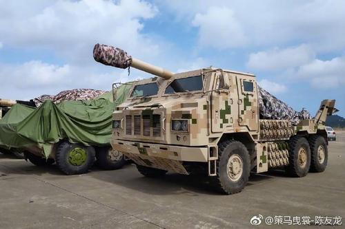 sh-15型车载155毫米加农榴弹炮是我国兵器工业集团最新推出的新型车载