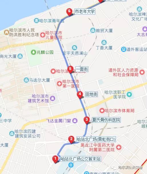 郊六路公交车路线图图片