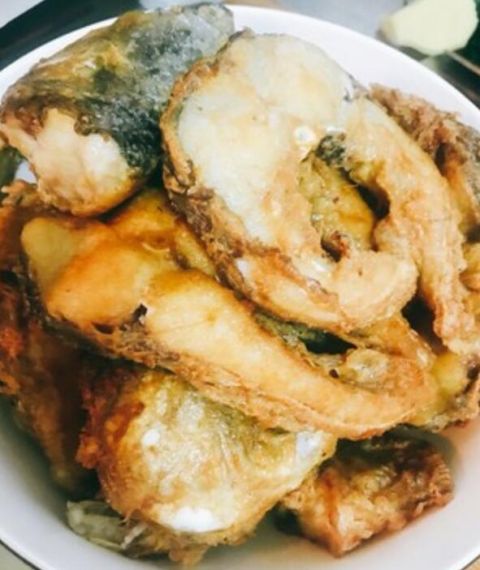 香辣瓦块鱼做法,芡汁明亮,略带酸甜