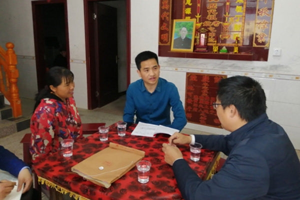 双牌:廖小红深入茶林镇调研