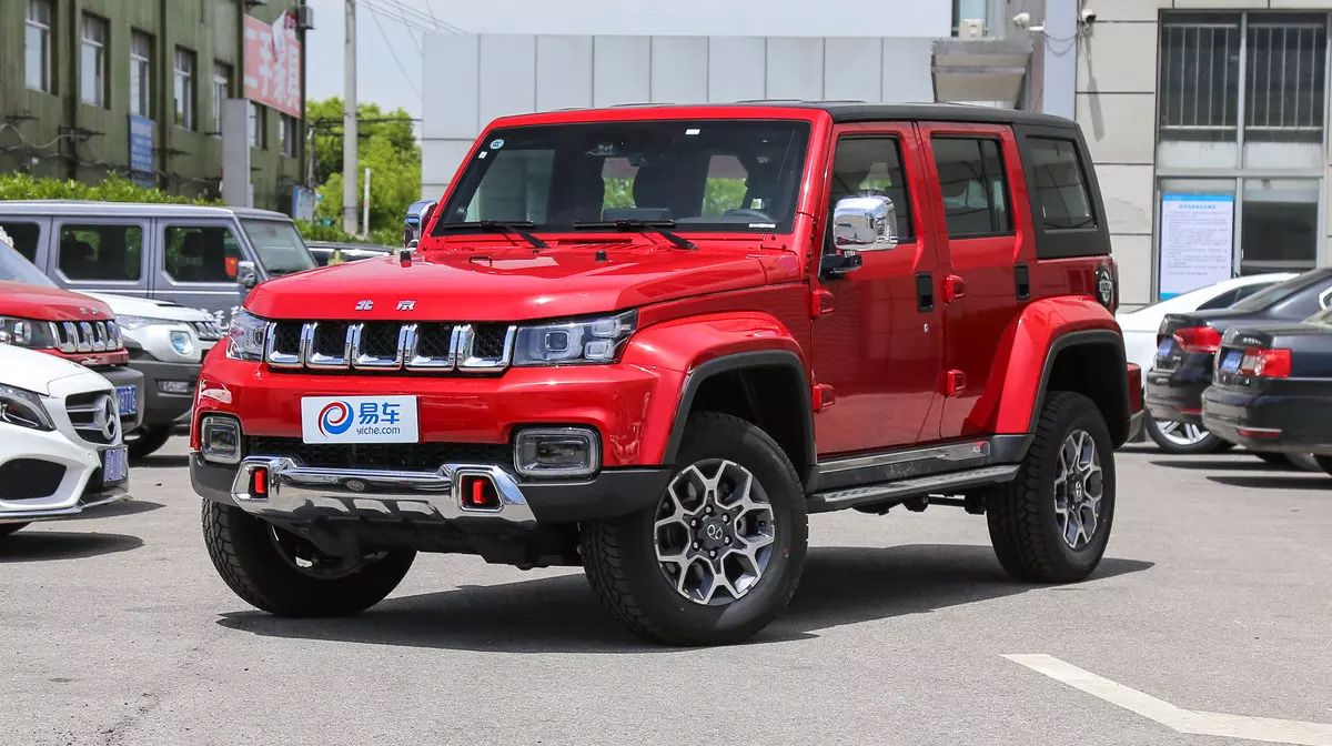 北京bj40plus 国产牧马人!