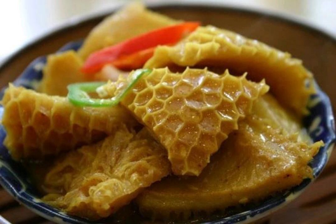 广式点心 咖喱金钱肚配方和做法