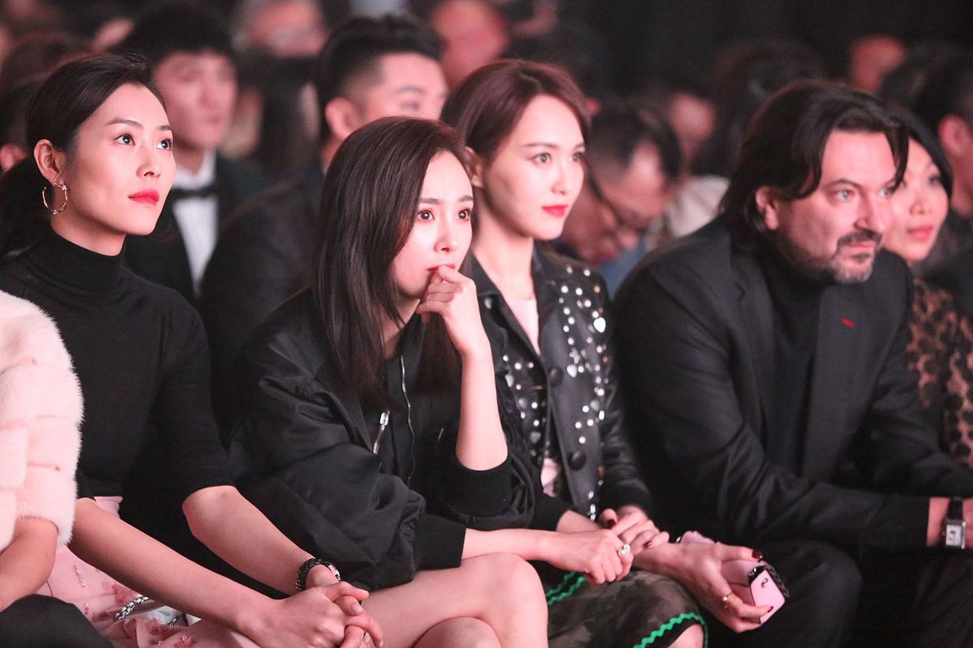 章子怡,刘雯,杨幂和唐嫣同框,模特的气质,果然更好!