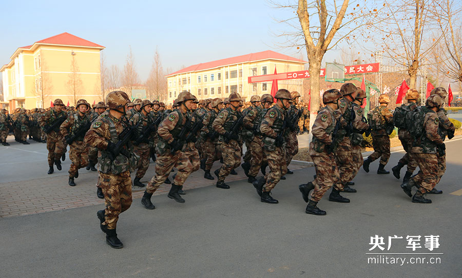 第80集团军某旅:开训动员砺斗志 矢志强军新使命