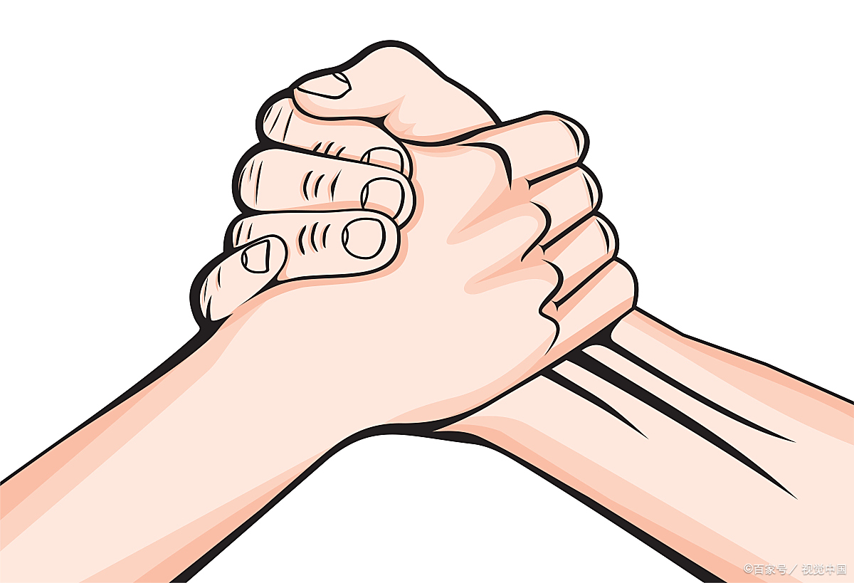 首先,他们站的高度截然不同