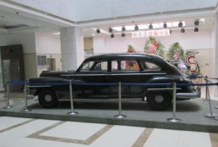 这就是上海殡葬博物馆,展馆面积为一千五百多平方米,以行业发展史为