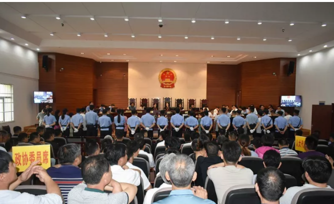 大快人心!灵璧王灵龙恶势力犯罪集团昨日开庭审理