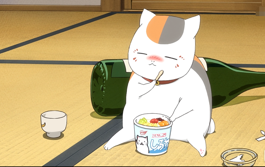 猫咪老师卖萌图片,谁要带走这么可爱的猫咪老师,已经变成椭圆形