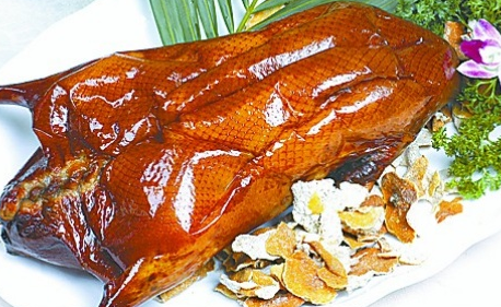 来自广东的美味食品,广东烤鹅,好吃而不腻