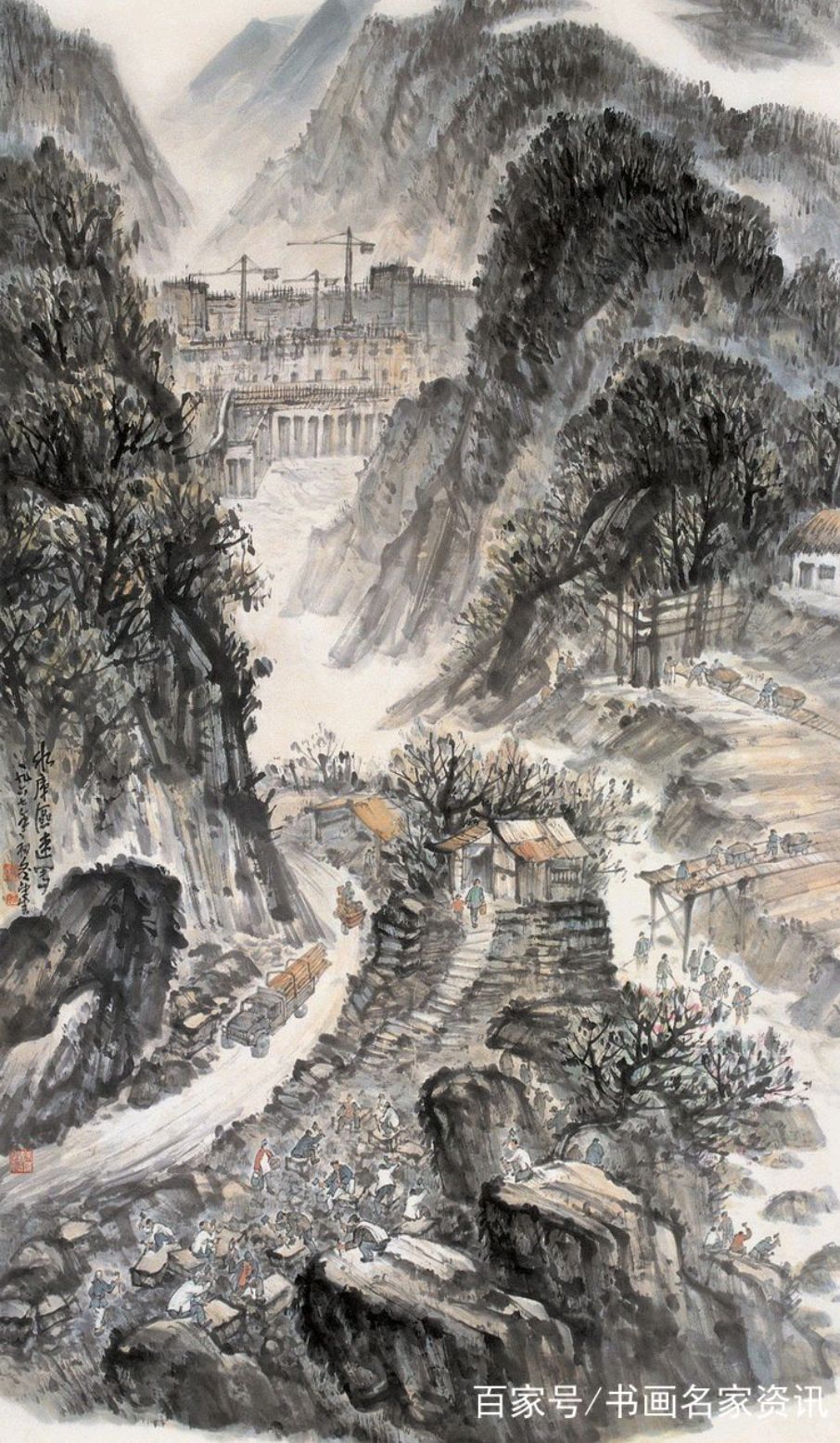 画坛巨擘|中国画传统经典型艺术家赵望云精品集萃!