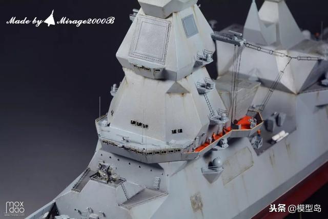 1/350暴风级万吨驱逐舰|模型作品