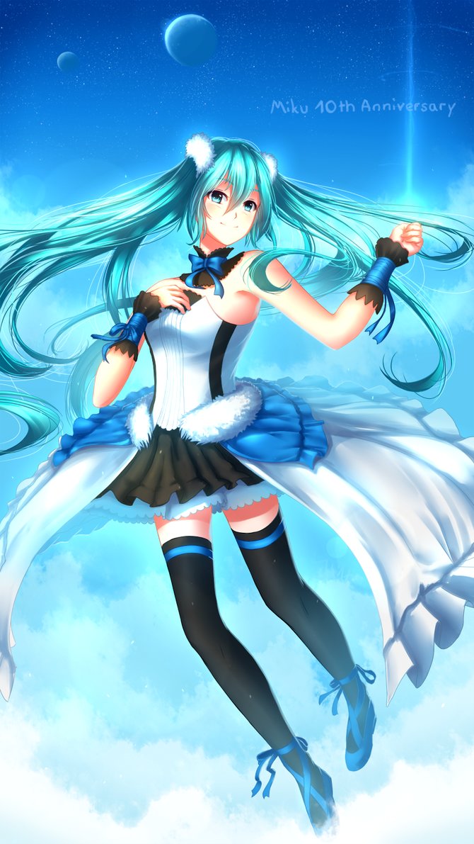 初音未来十周年,用这些壁纸为公主殿下庆生吧