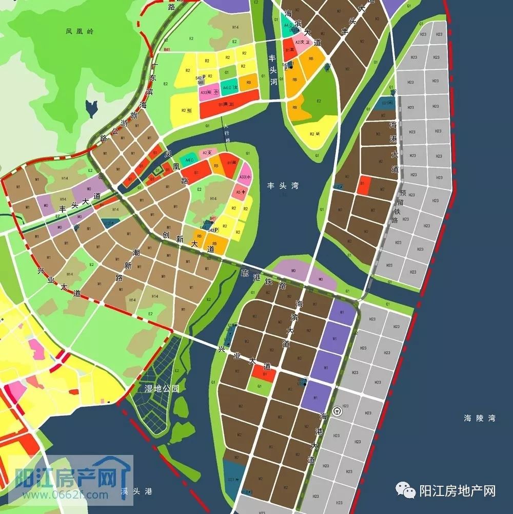 日前陽江市政府公佈了陽西縣溪頭鎮行政所屬區域(屬濱海新區範圍)的豐