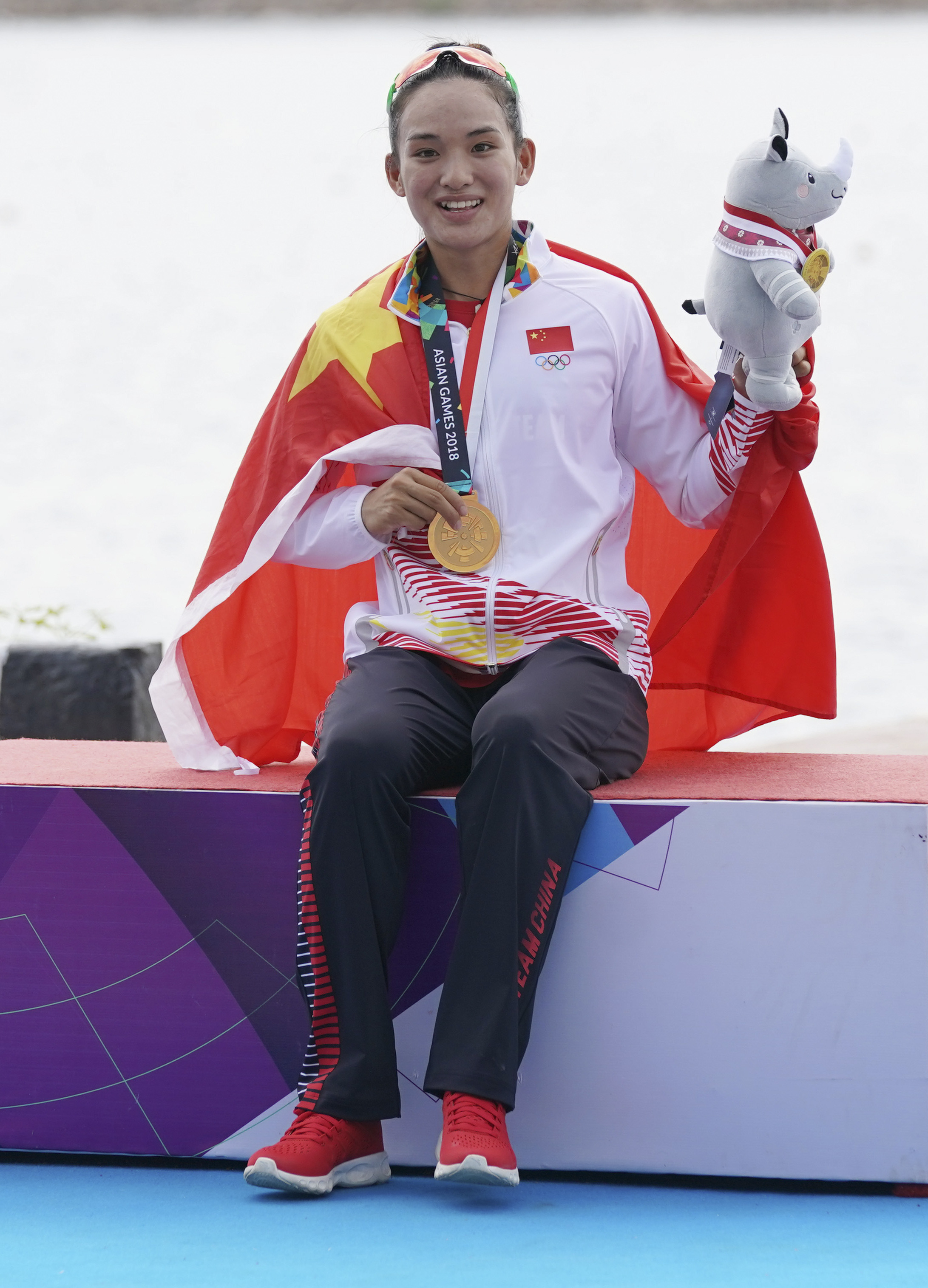 皮划艇——女子单人皮艇500米:中国队李悦夺冠(2)