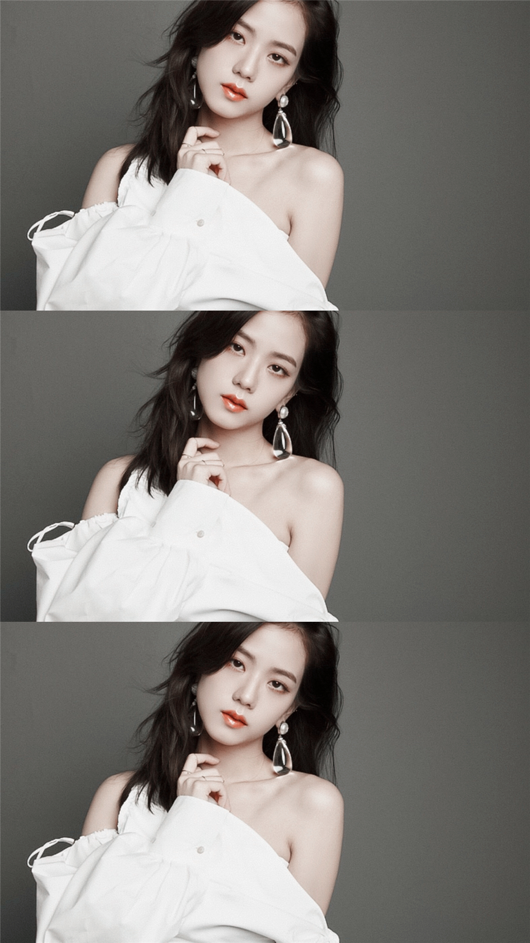 blackpink成员金智秀的纯白写真,收藏福利