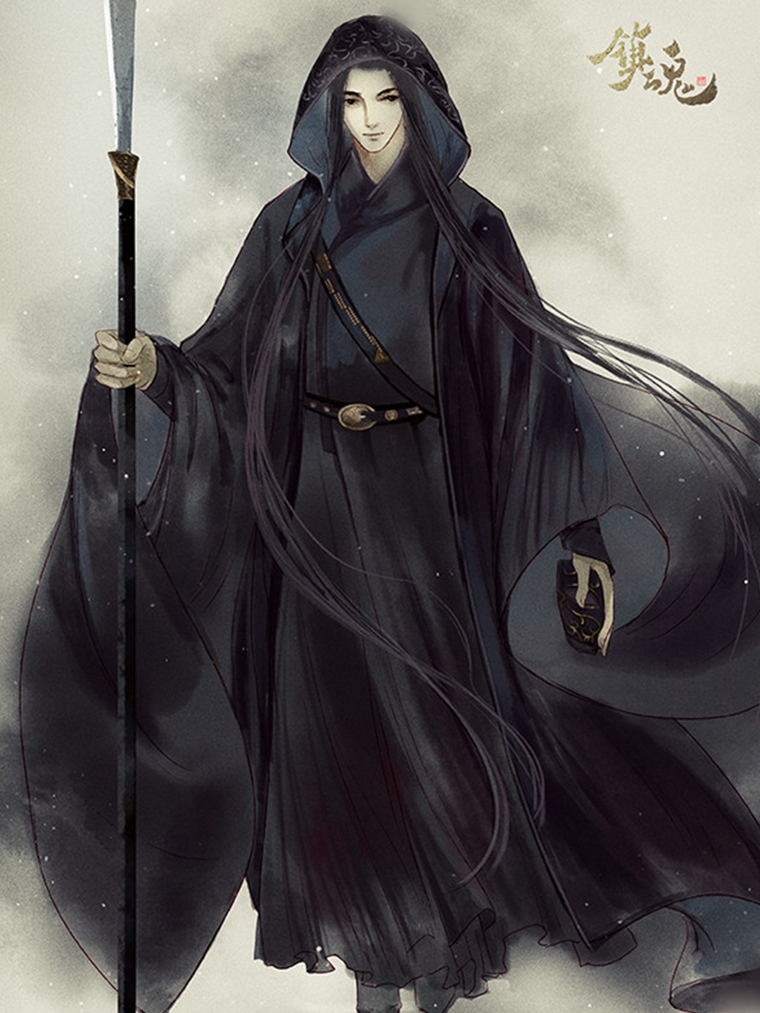 《镇魂》画师笔下的黑袍使,每一张都可以做壁纸,帅到犯规!