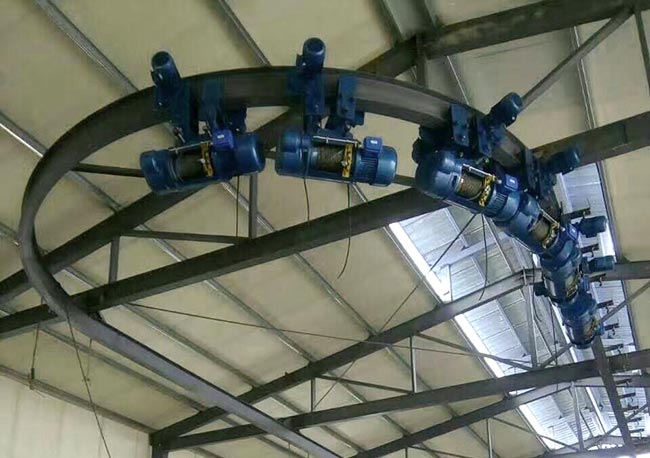 滑触线供电电动葫芦