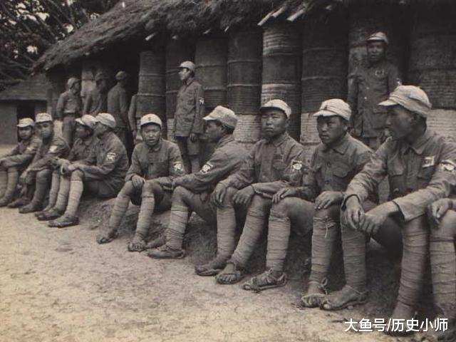 一组抗战时期的国民党军队老照片