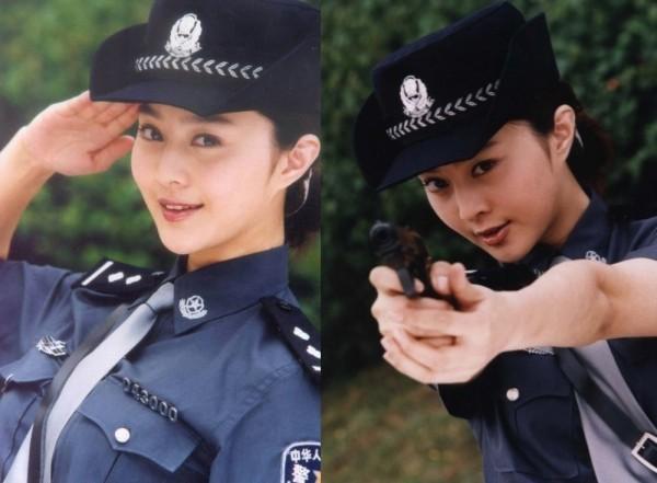 五位女明星扮演的警察形象,杨幂上榜,最后一位扮相俊俏