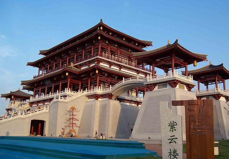 西安有名景点——"大唐芙蓉园",看园内都有哪些不容