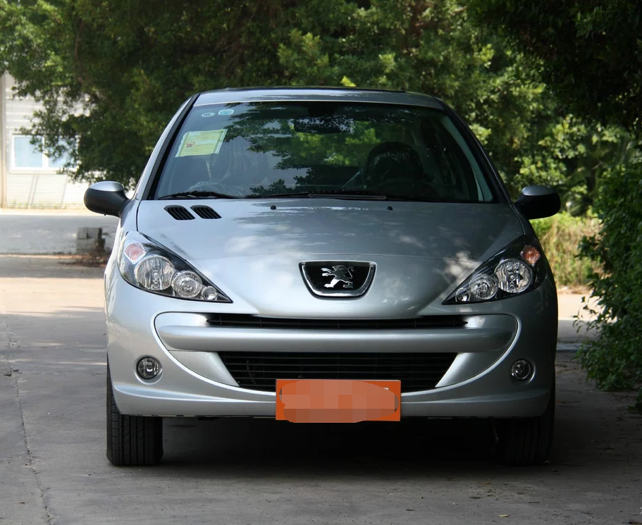 为大家图解一款标致207三厢 1.6l 手动 品乐版